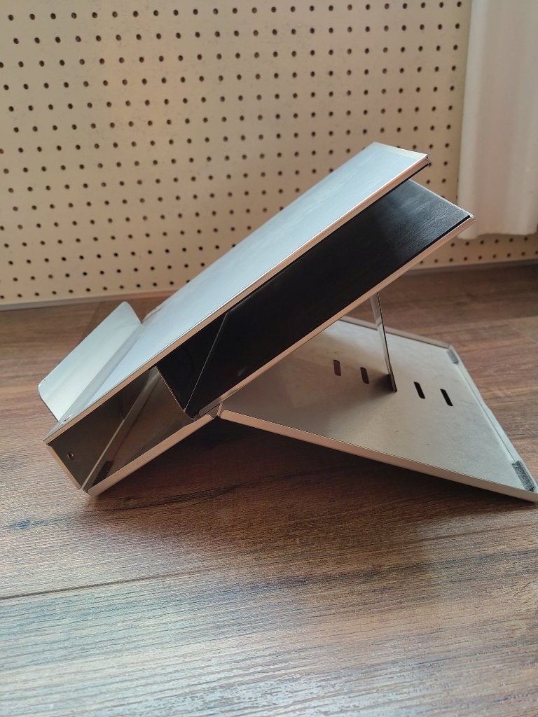 Laptopstandaard BakkerElkhuizen, Ophalen of Verzenden, Gebruikt, Bakker Elkhuizen, In hoogte verstelbaar