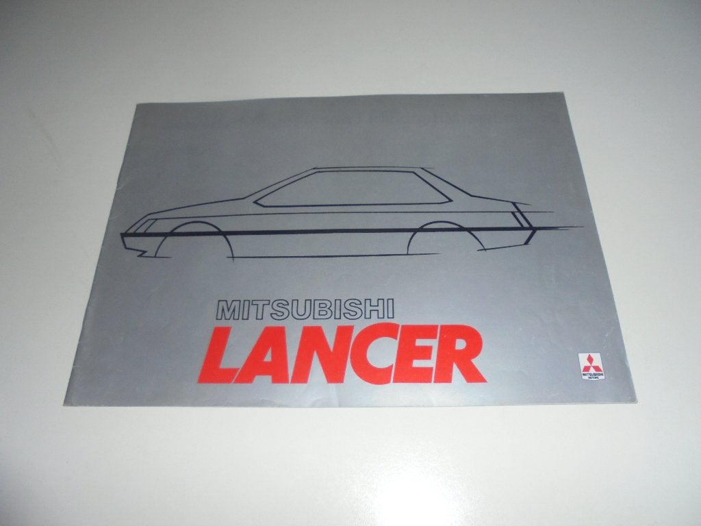 brochure Mitsubishi Lancer, Ophalen of Verzenden, Zo goed als nieuw, Mitsubishi