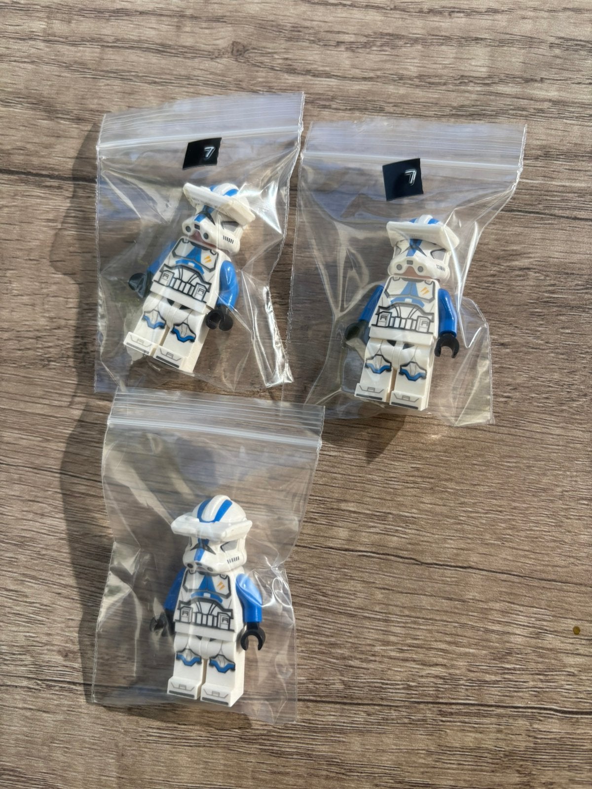 Lego starwars 501st officer PER STUK!, Verzamelen, Star Wars, Ophalen of Verzenden, Zo goed als nieuw, Actiefiguurtje