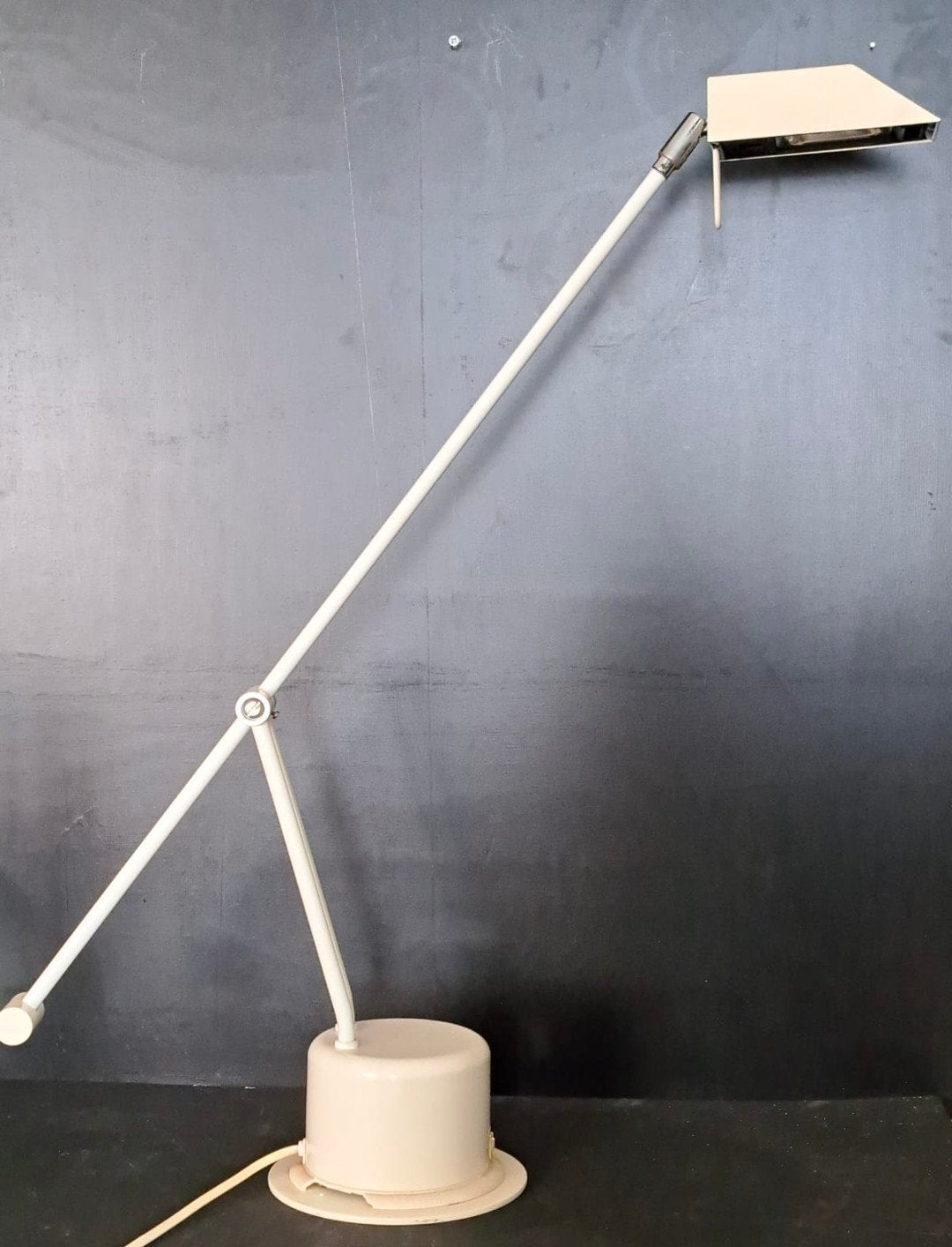 Vintage 70s Massive bureaulamp, Antiek en Kunst, Ophalen of Verzenden