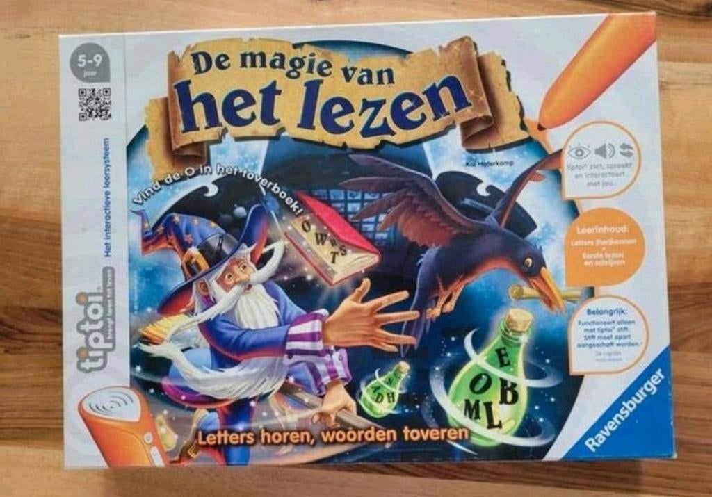 Tiptoi De magie van het lezen (zonder pen), Een of twee spelers, Ophalen of Verzenden, Zo goed als nieuw, Ravensburger