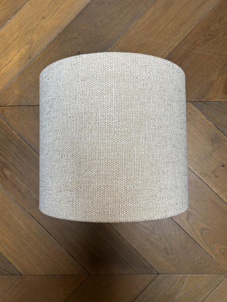Colmore Lampenkap Zandkleur Linnen, Ophalen, Minimalistisch, natuurlijk, hotel chique, Scandinavisch, Rond, Nieuw
