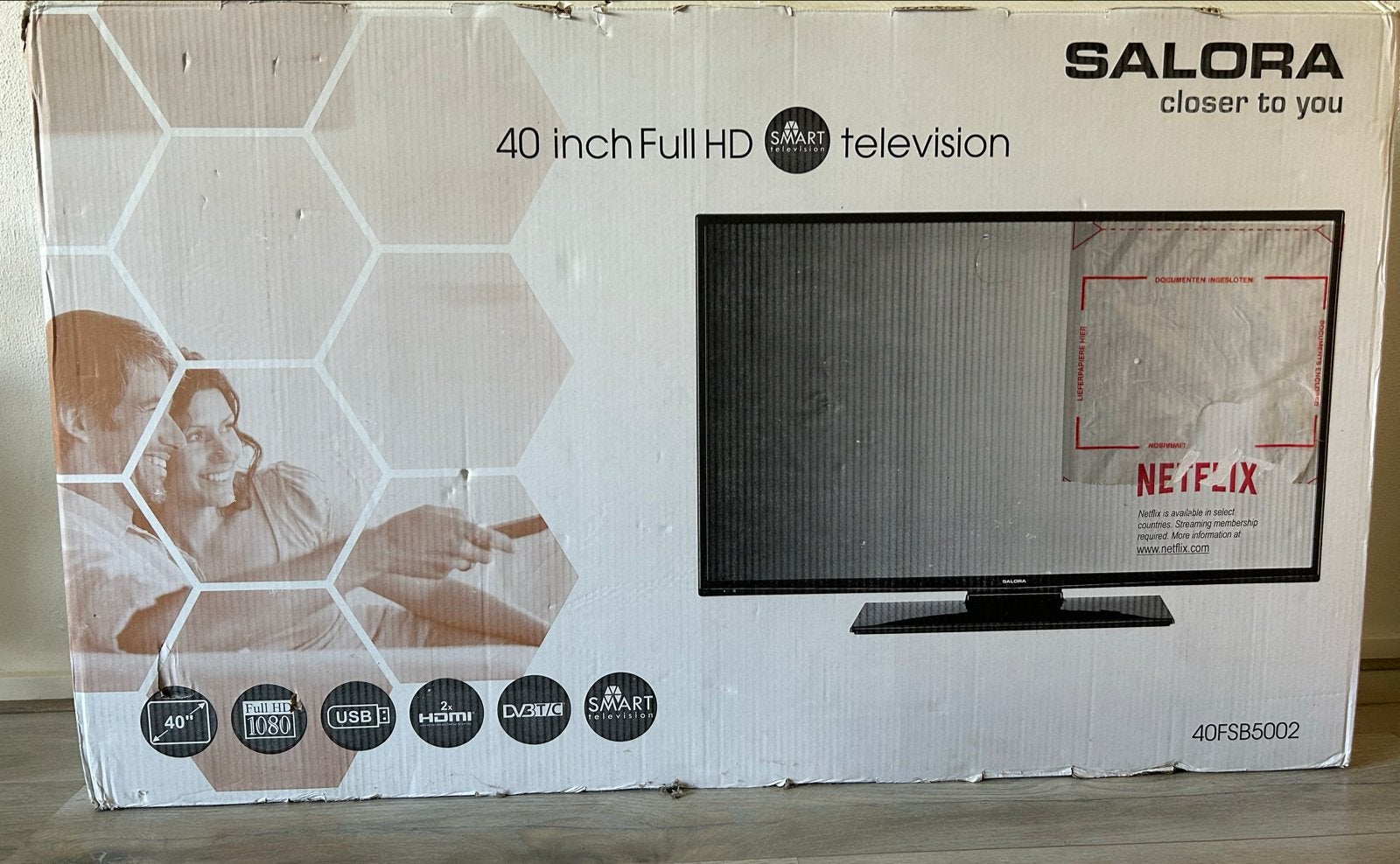 Foto 6 van Salora Full HD LED TV (40 inch) met Chromecast