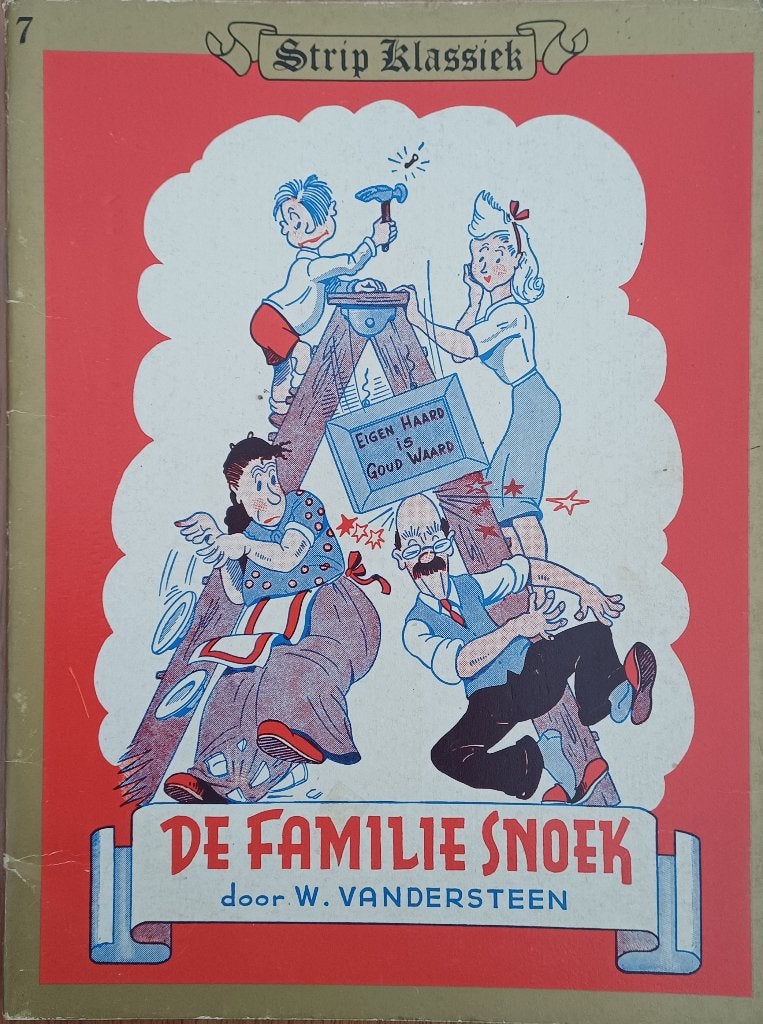 De familie Snoek - strip klassiek - Willy Vandersteen, Gelezen, Willy Vandersteen, Eén stripboek, Ophalen of Verzenden