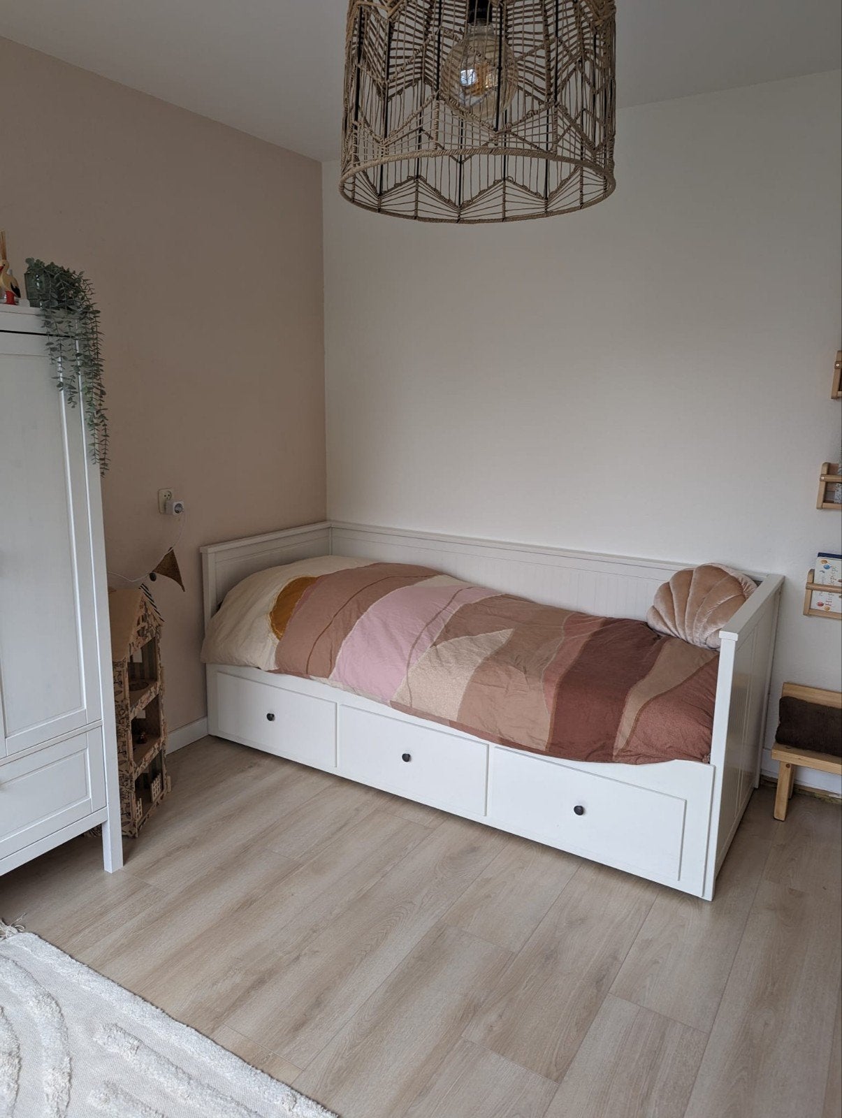 ikea bed Hemnes, Ophalen, Gebruikt, Tweepersoons
