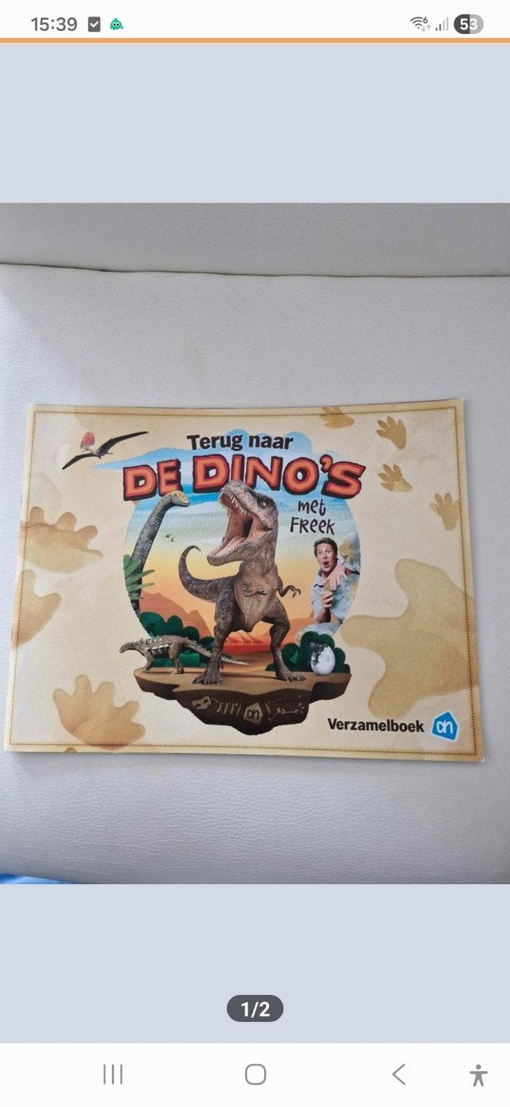 3x Albert Heijn Terug naar de Dino's met Freek verzamelalbum, Verzamelen, Ophalen of Verzenden