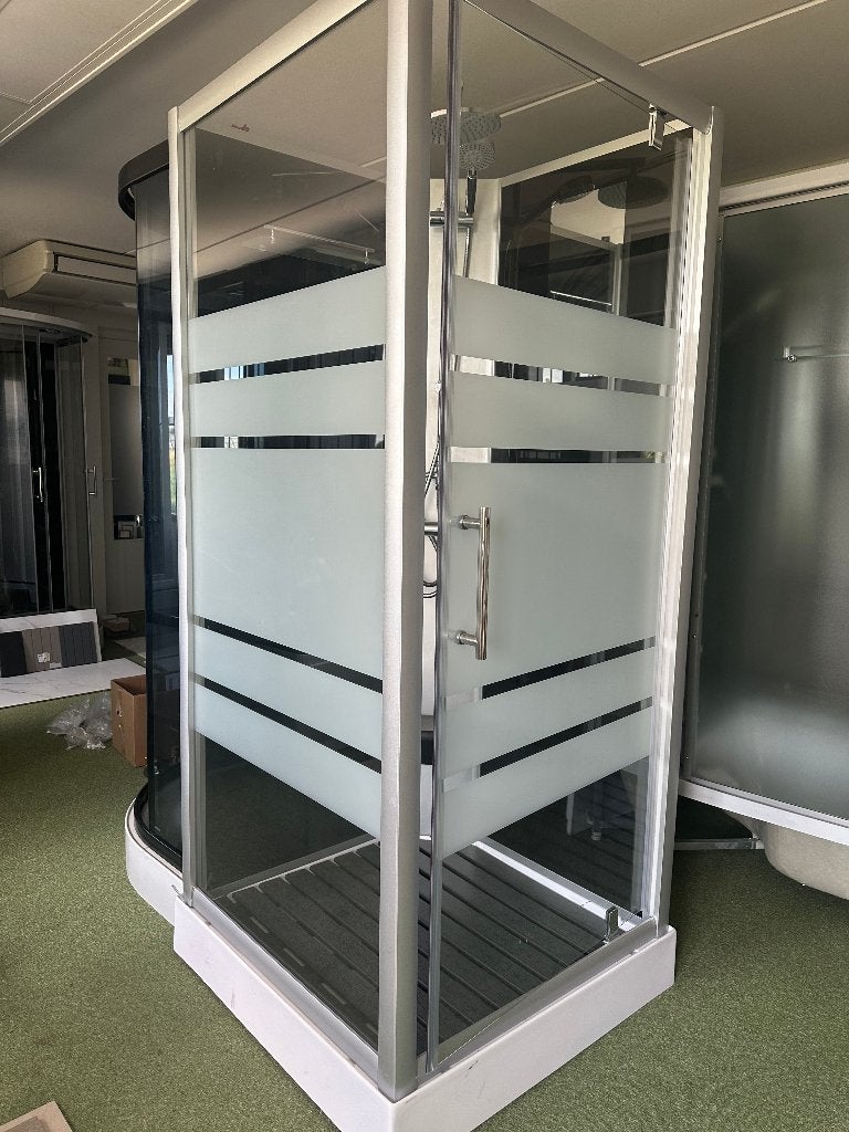 Complete Douchecabine 90x90 Vierkant met Thermostaat Zitje, Ophalen, Info@dealplein.nl, Nieuw, Douche