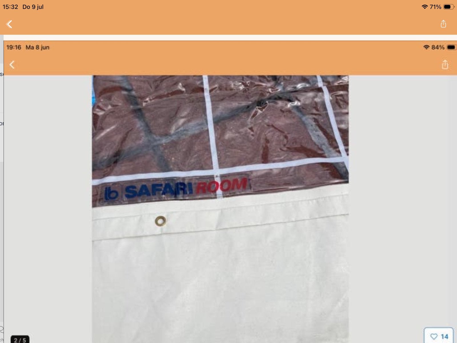 Safariroom omnistor origineel, Ophalen of Verzenden, Gebruikt