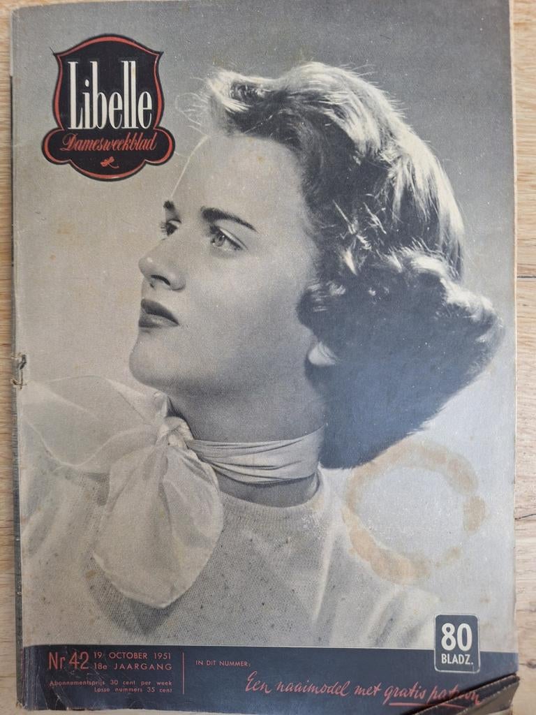 Libelle Damesblad nr. 42 - 19 oktober 1951 (Jaargang 18), Ophalen of Verzenden