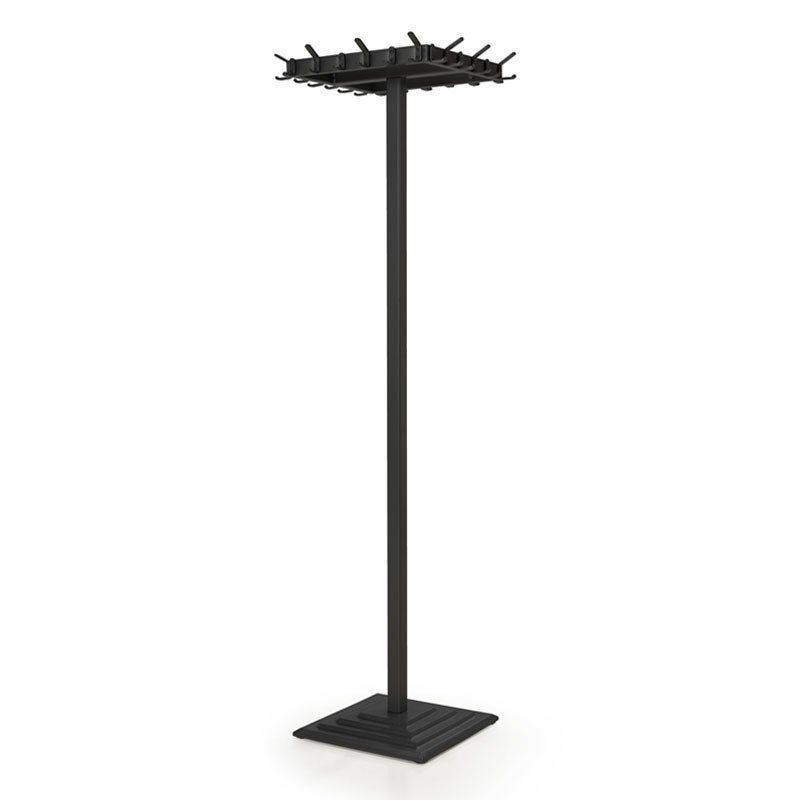 Zware metalen kapstok met 24 haken - 175cm hoog, Nieuw, Ophalen of Verzenden, Metaal, Staande kapstok