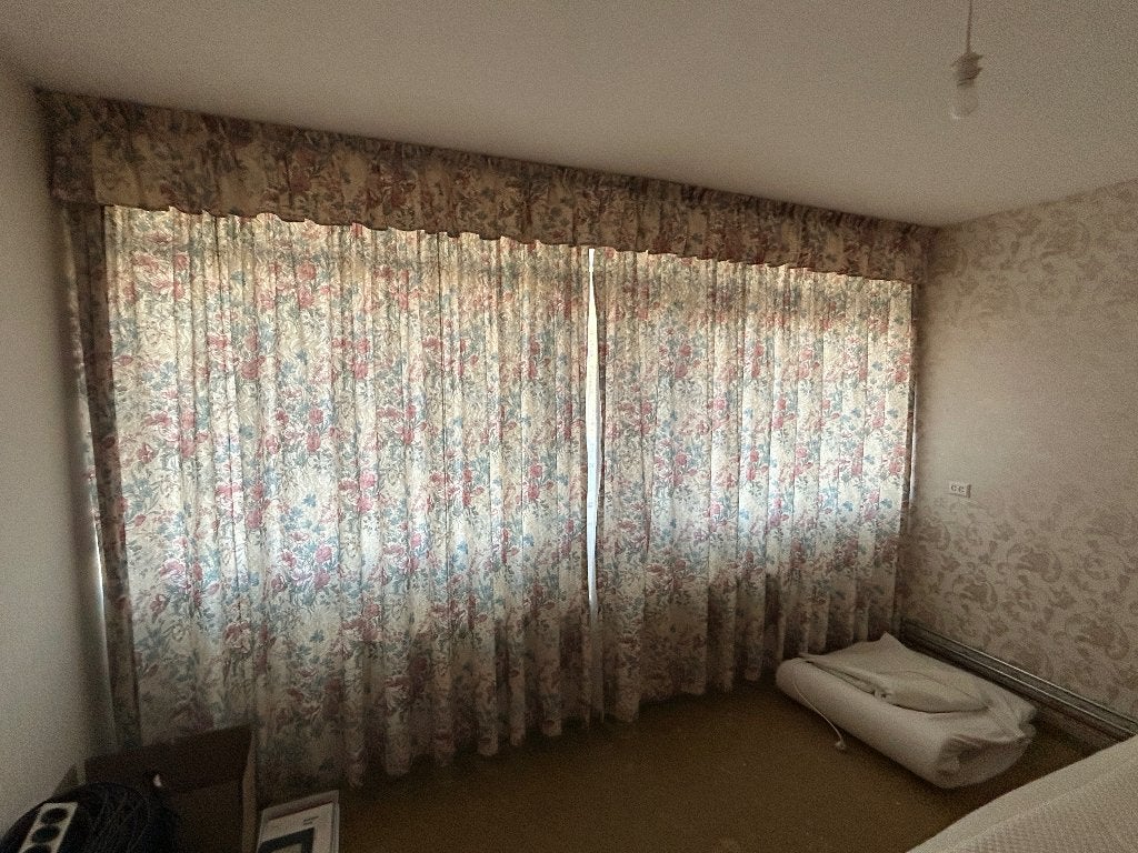Nog prima gordijnen 410 x 259, Ophalen of Verzenden, Zo goed als nieuw, Overgordijn
