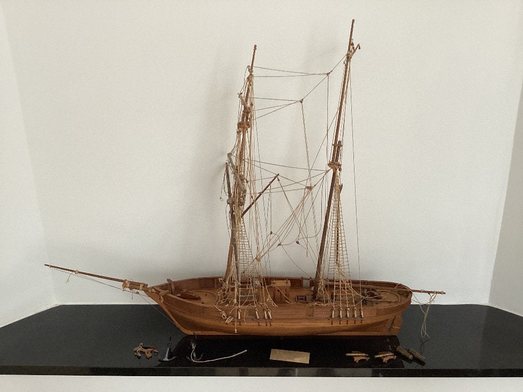 Modelbouw schip Le Hussard 1848 van Artesania Latina, Ophalen, Gebruikt, 1:50 tot 1:200, Overige merken