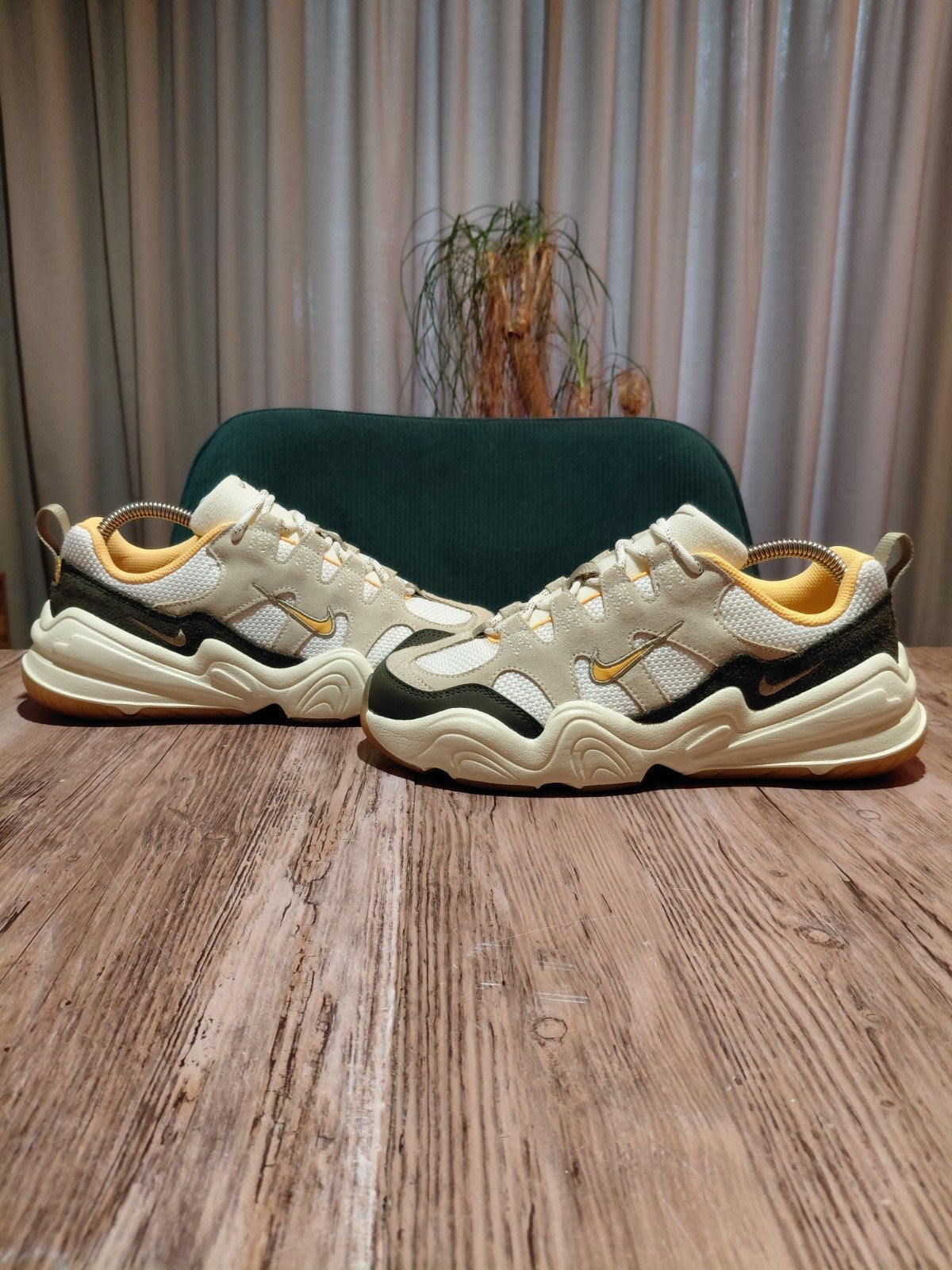 Nike Tech Hera 'Cargo Khaki' Size 38, Beige, Nike, Ophalen of Verzenden, Sneakers of Gympen