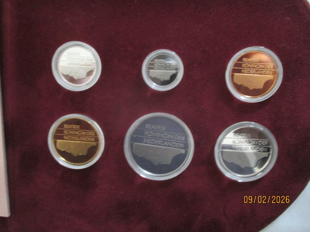 munten, Postzegels en Munten, Munten | Nederland, Setje, Overige waardes, Koningin Beatrix, Ophalen of Verzenden