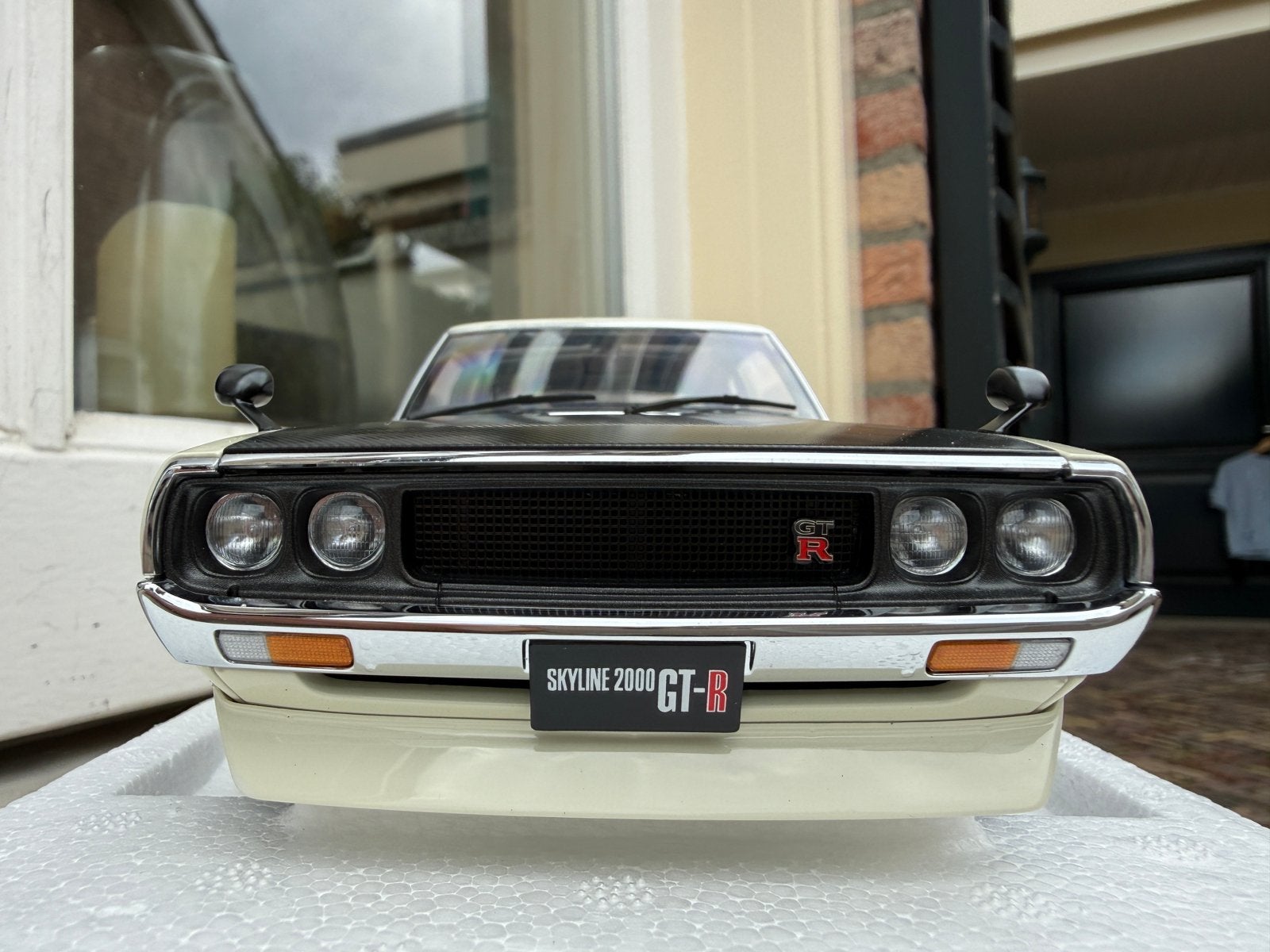 1:18 Nissan Skyline 2000 GT-R KPGC110 wit Autoart 77478, Auto, Autoart, Nieuw, Ophalen of Verzenden