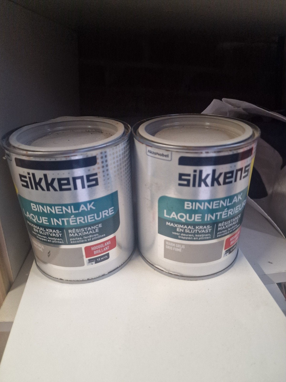 Sikkens  en flexa verf, Nieuw, Ophalen of Verzenden, Lak, Grijs