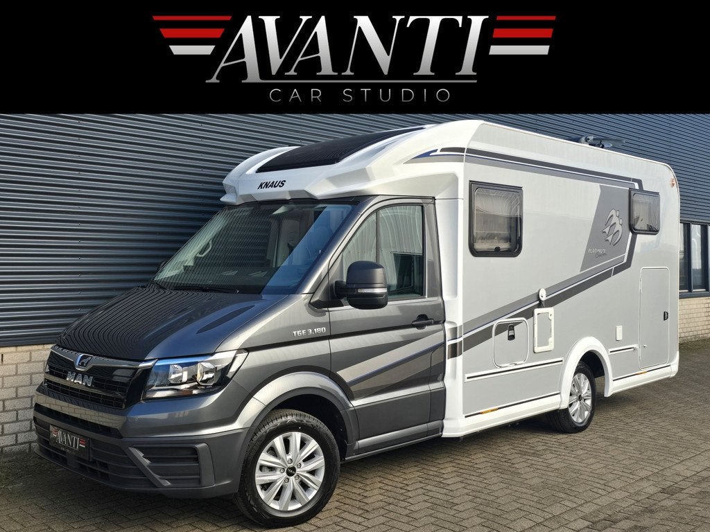 Knaus VAN TI PLUS 650 MEG PLATINUM SELECTION AUTOMAAT 180 PK, Caravans en Kamperen, Campers, Automaat, 10 meter en meer, Tot en met 2