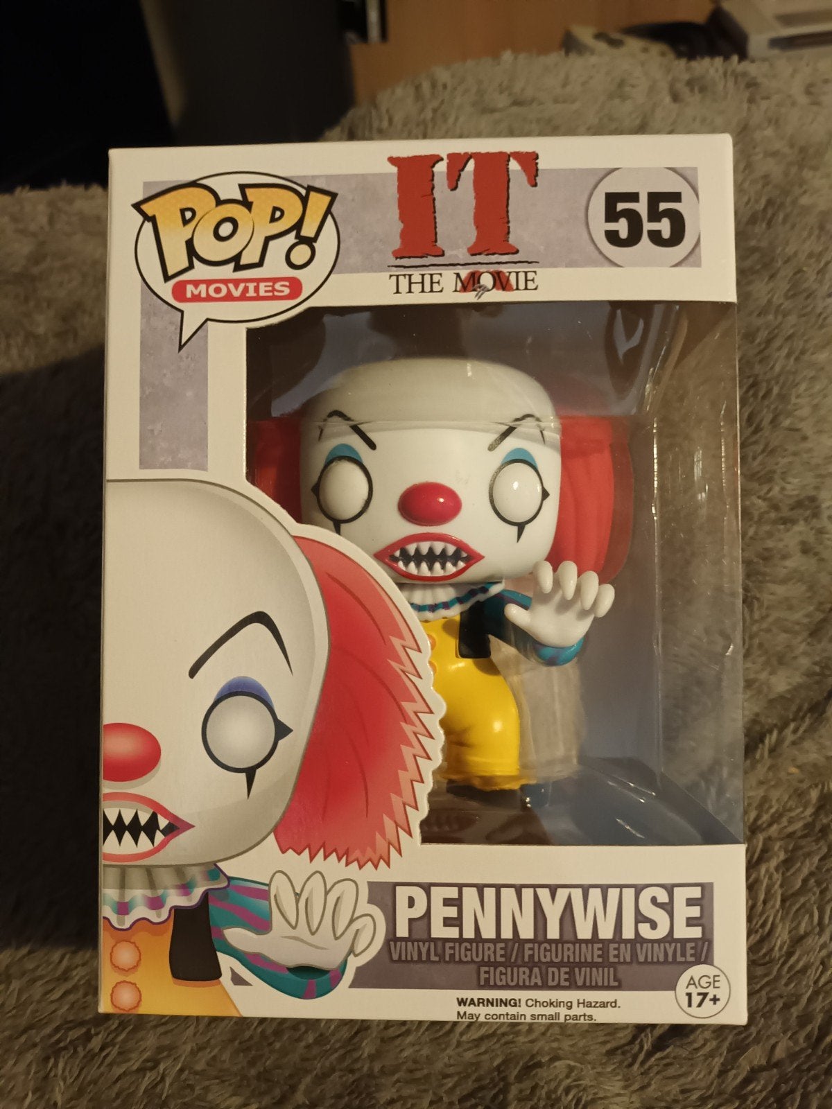 Funko Pop! IT The Movie Pennywise #55 Vinyl Figuur, Ophalen of Verzenden, Nieuw