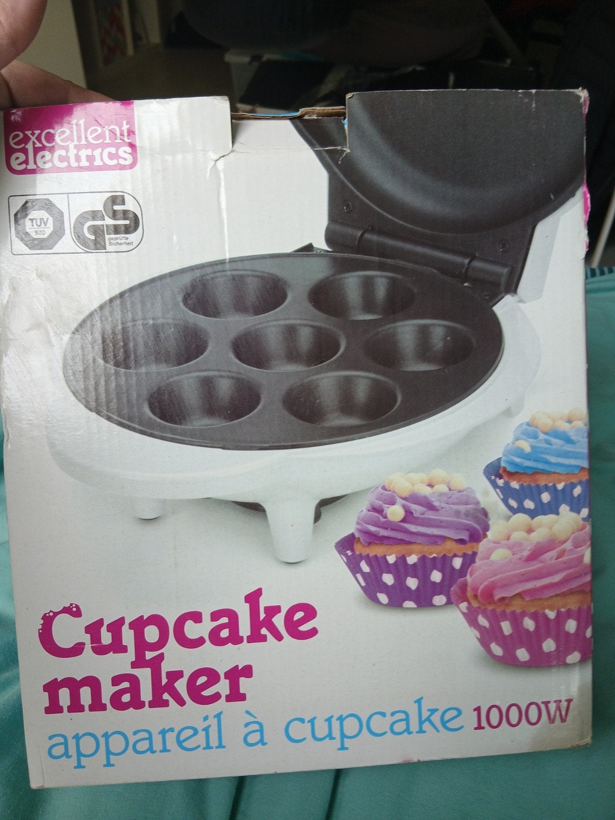 Excellent Electrics Cupcake Maker 1000W, Hobby en Vrije tijd, Taarten en Cupcakes maken, Ophalen, Zo goed als nieuw, Cupcakes