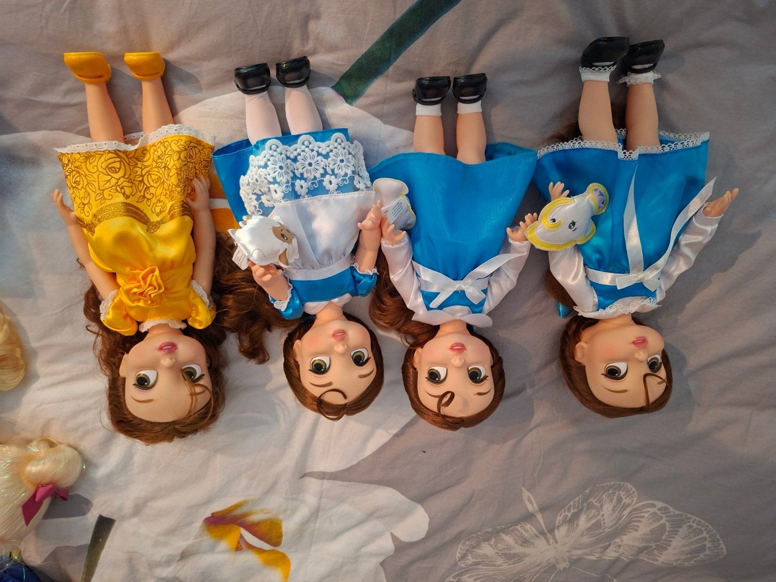 Disney Animator Belle en het Beest poppen (zonder doos), Ophalen of Verzenden, Assepoester of Belle, Nieuw, Overige typen