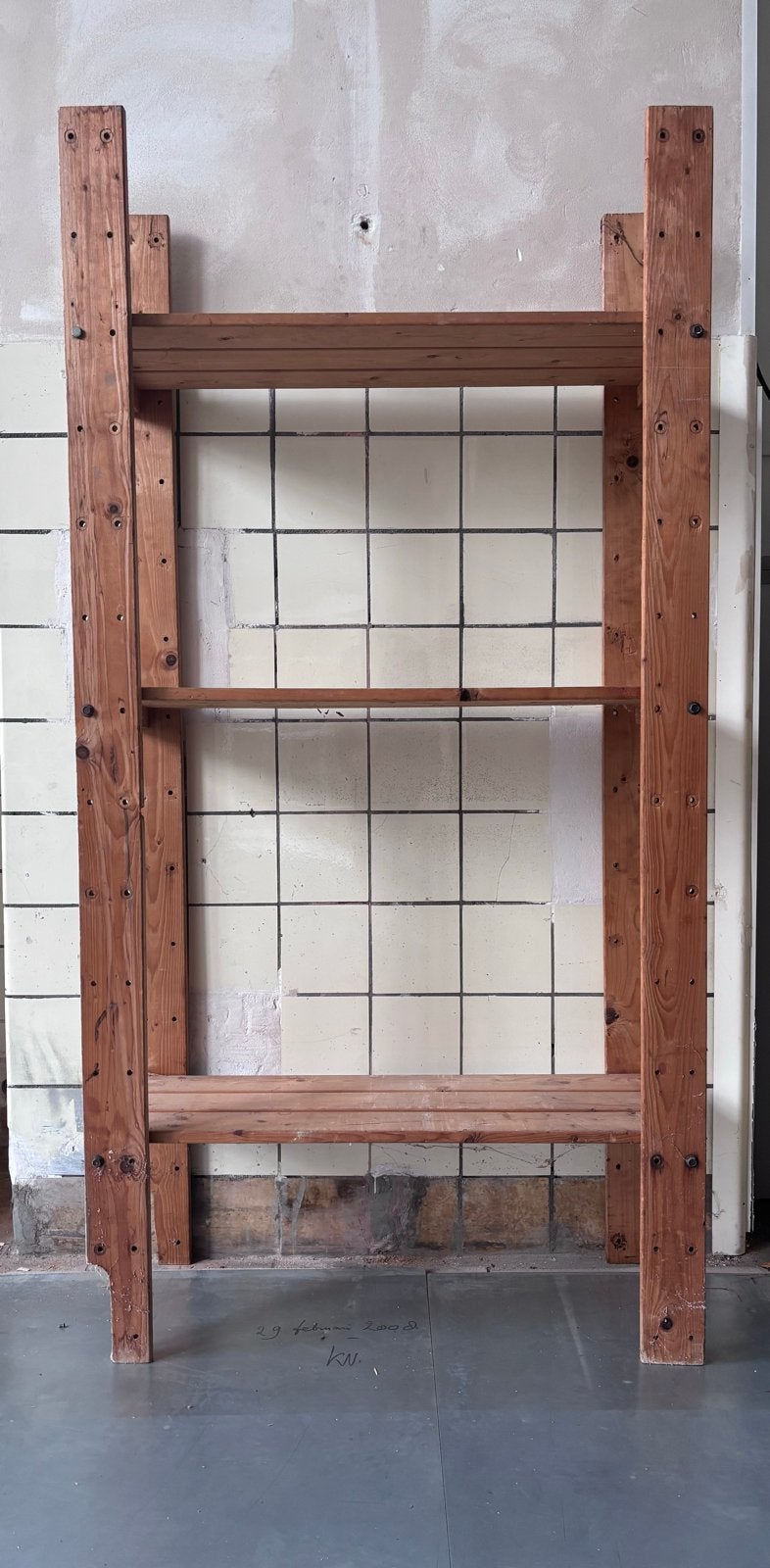 IKEA Sten Stellingkasten onderdelen (hout en wit), Huis en Inrichting, Ophalen, Gebruikt