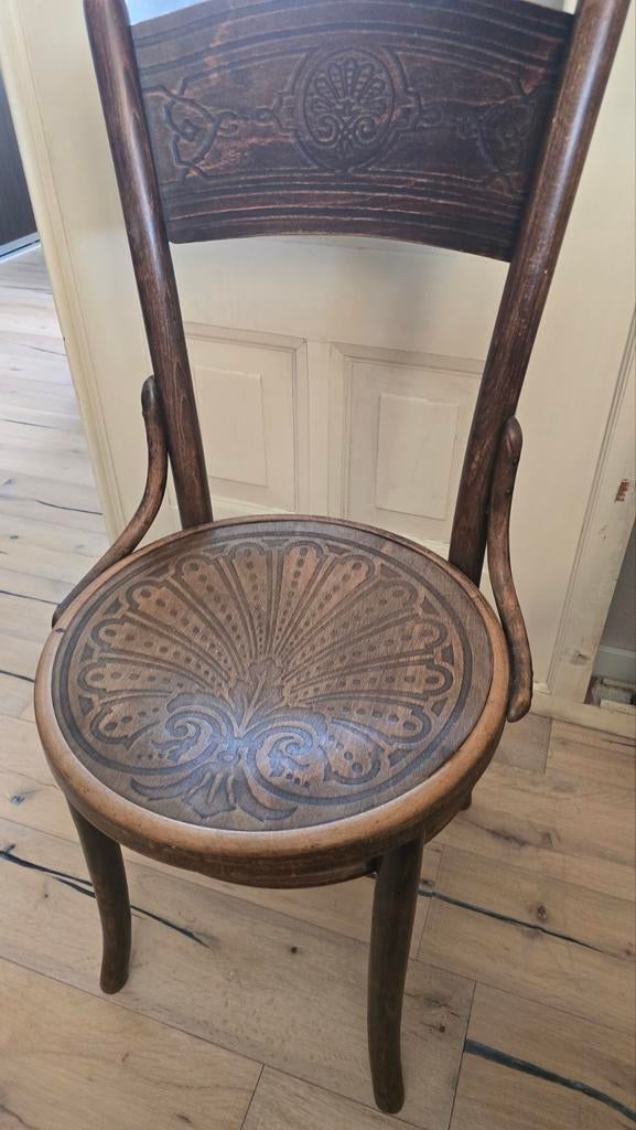 Zeer mooie oude cafe stoel, Ophalen