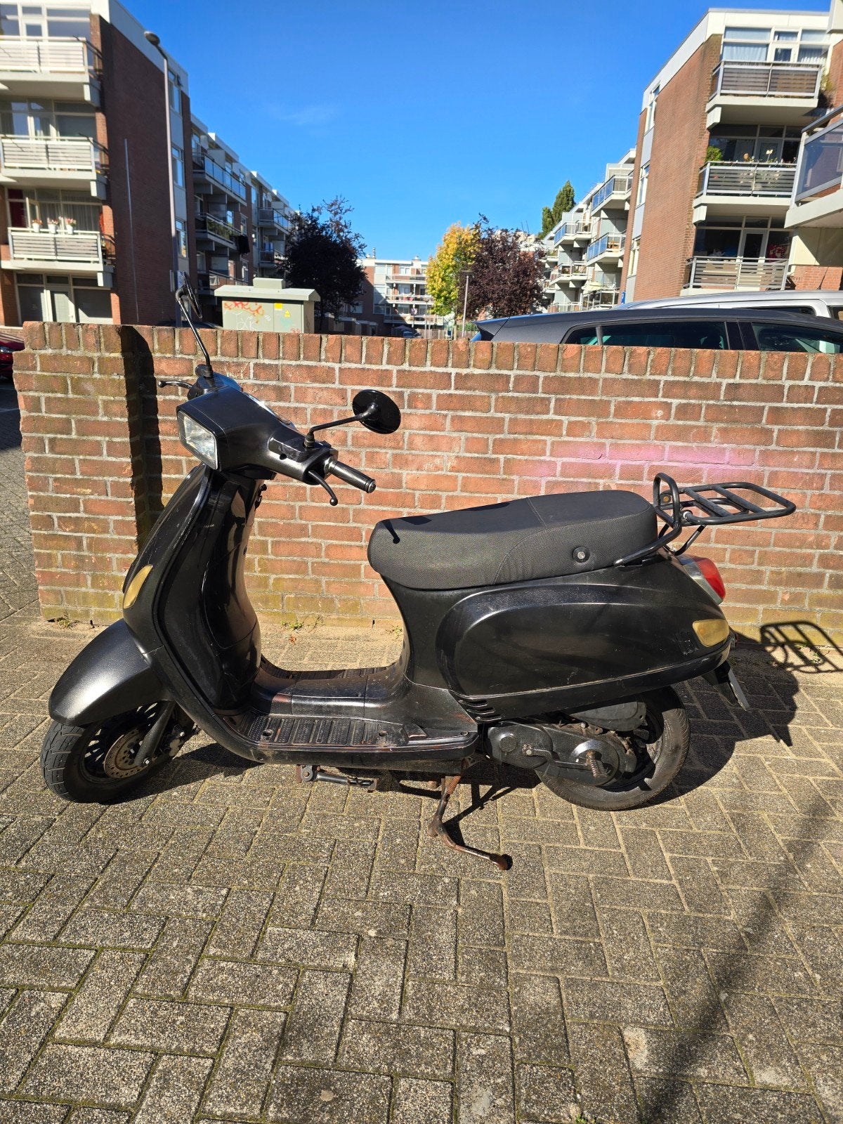 znen senzo riva btc vespalook scooter, Fietsen en Brommers, Ophalen of Verzenden, Gebruikt, Benzine, Overige merken