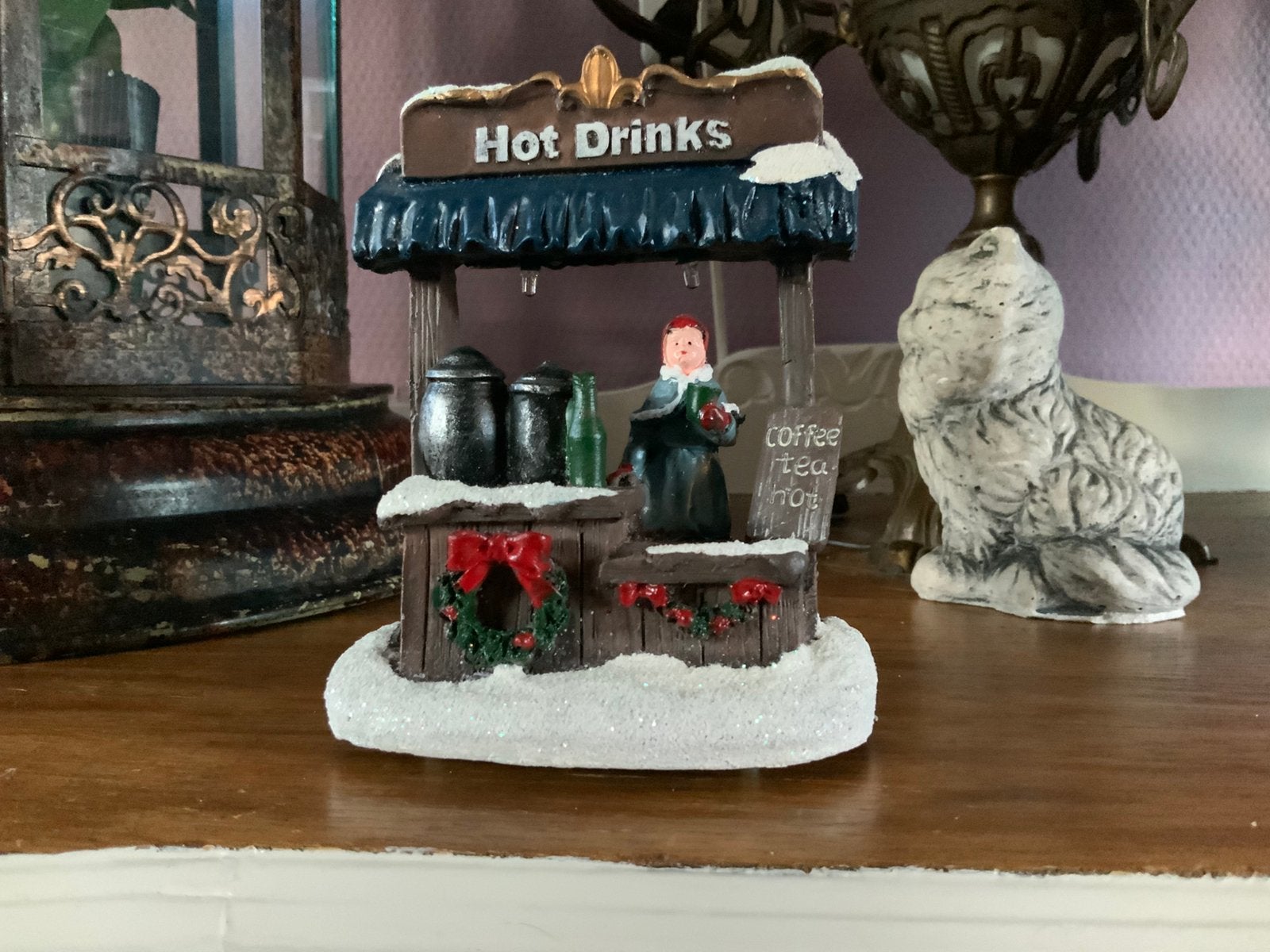 Kersthuis kerst kraam hot drinks, Ophalen of Verzenden, Zo goed als nieuw