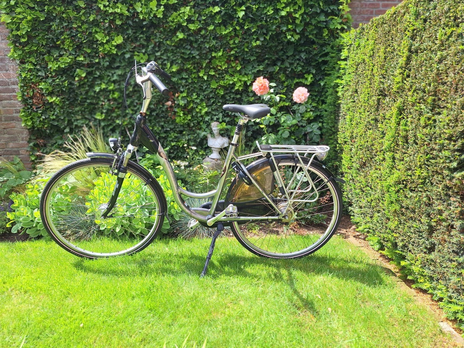 Nette TREK damesfiets, 8 versnellingen frame 49 cm, Overige merken, Gebruikt, Velgrem, 47 tot 50 cm