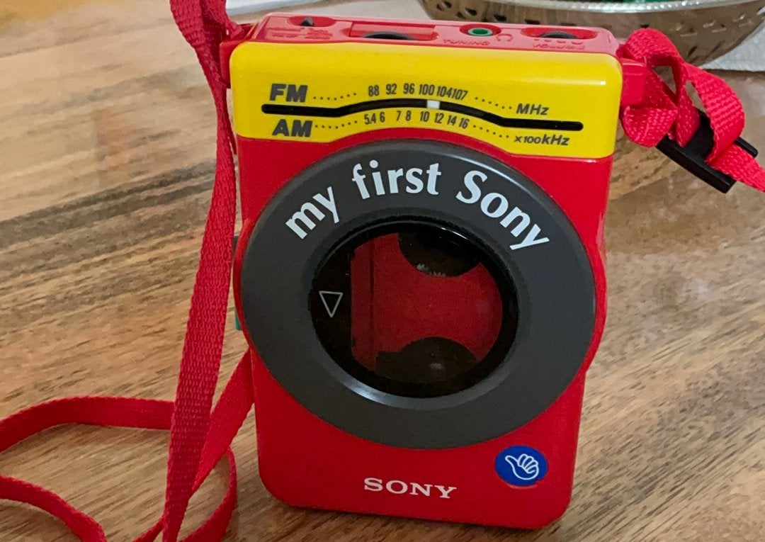 My First Sony Walkman WM-3000 met Radio - Vintage, Ophalen of Verzenden, Walkman