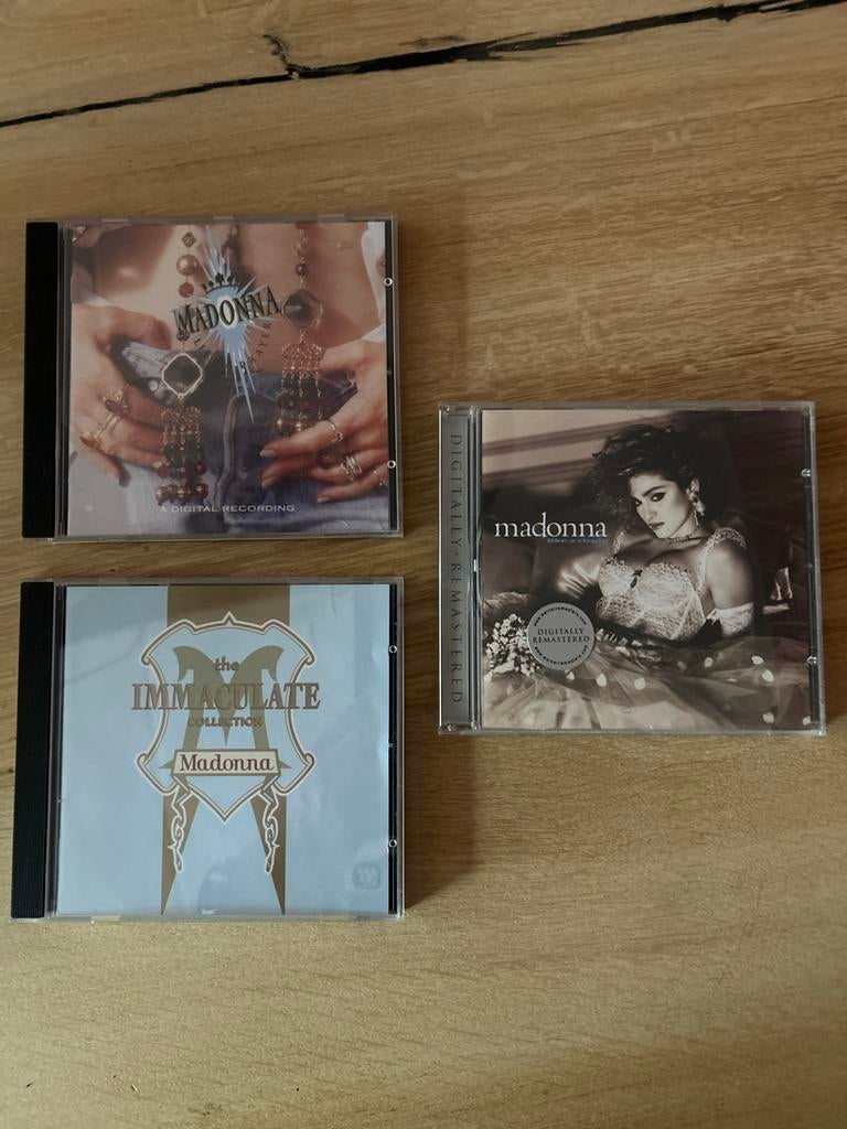 Madonna CD Collectie: Like a Prayer, Immaculate Collection,, Cd's en Dvd's, Cd's | Pop, Gebruikt, 1980 - 1989, Ophalen of Verzenden