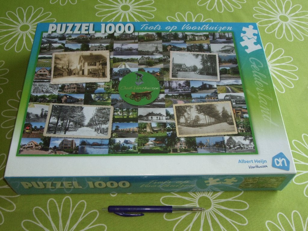 Nieuw in seal: Trots op Voorthuizen - 1000 stukjes, Ophalen of Verzenden, 500 t/m 1500 stukjes, Nieuw, Legpuzzel
