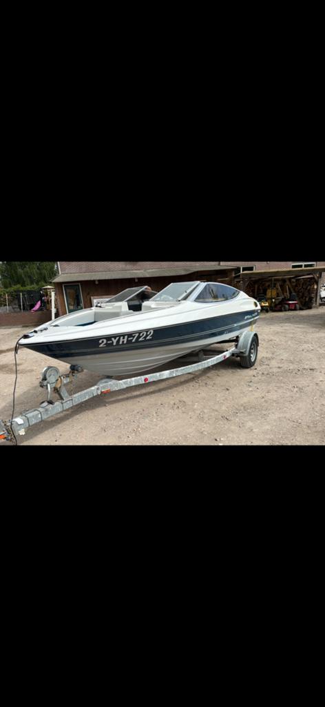 Bayliner capri te koop inclusief trailer consoleboot, Ophalen of Verzenden, Zo goed als nieuw, Bayliner