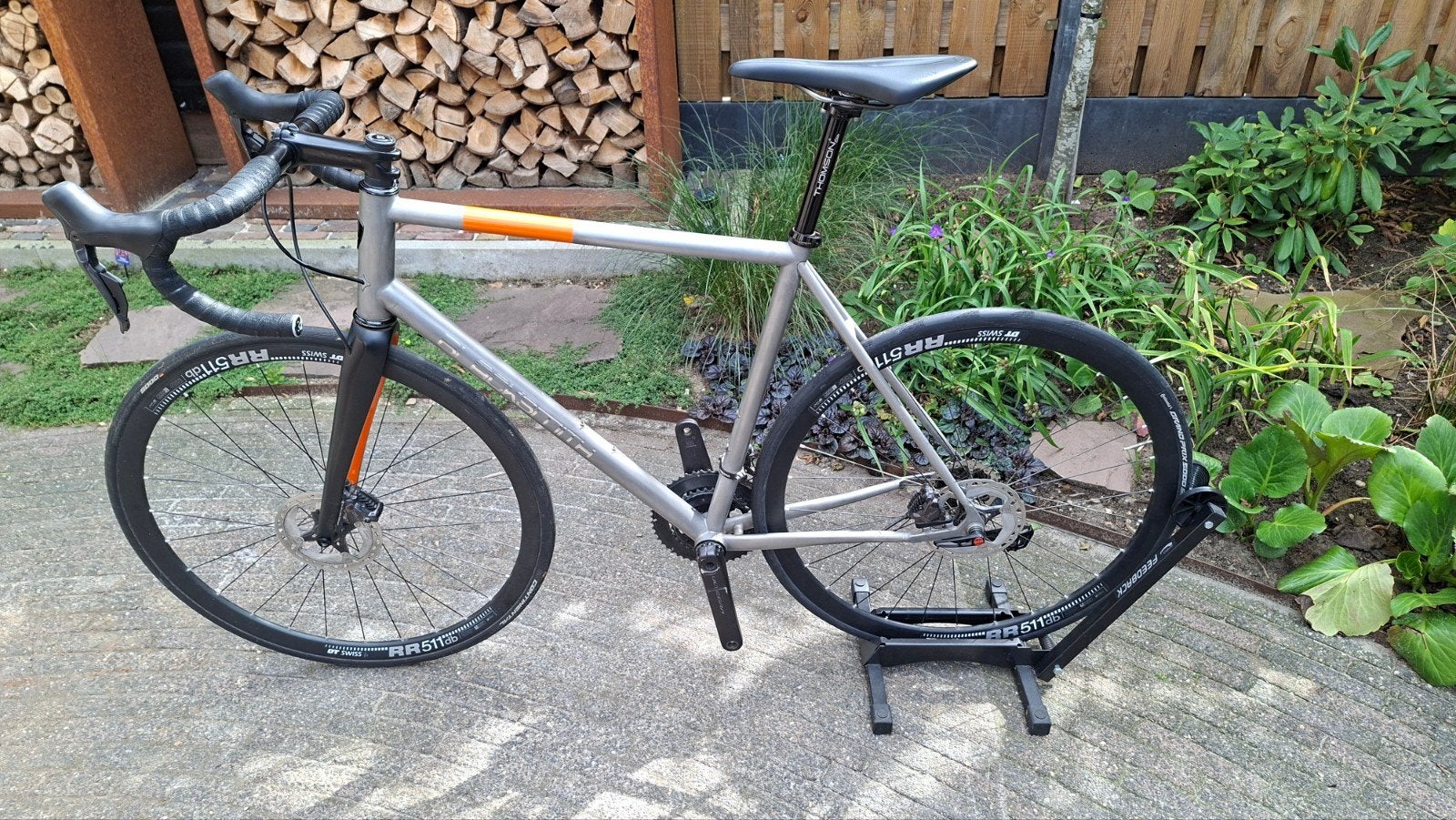 Blacksmith Acciaio XCr (framebreuk) met Ultegra Di2 R8100, Overige materialen, Overige typen, Zo goed als nieuw, Racefiets