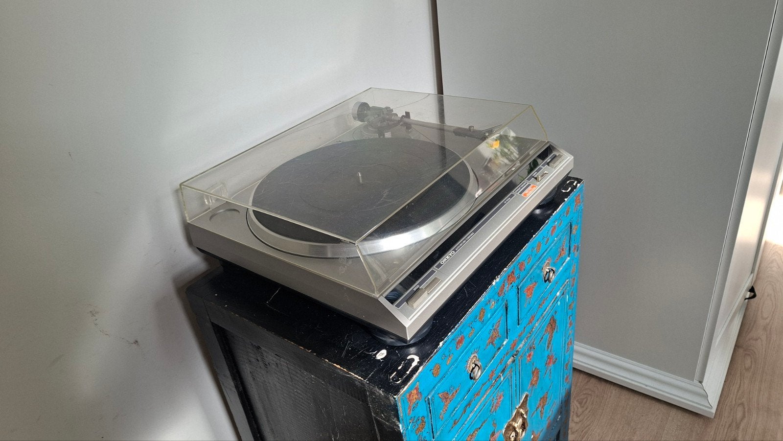 Onkyo CP-1022A Automatische Platenspeler, Overige merken, Automatisch, Refurbished, Ophalen of Verzenden