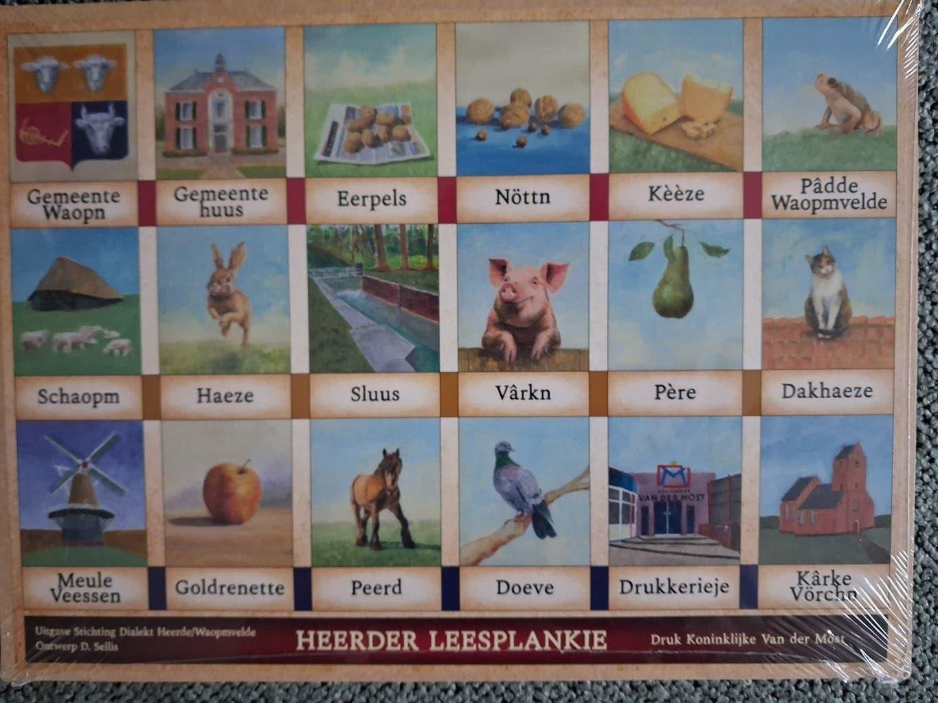 HHERDER LEESPLANKJE Stichting Dialect D.Sellis Van der Most, Ophalen of Verzenden, Nieuw