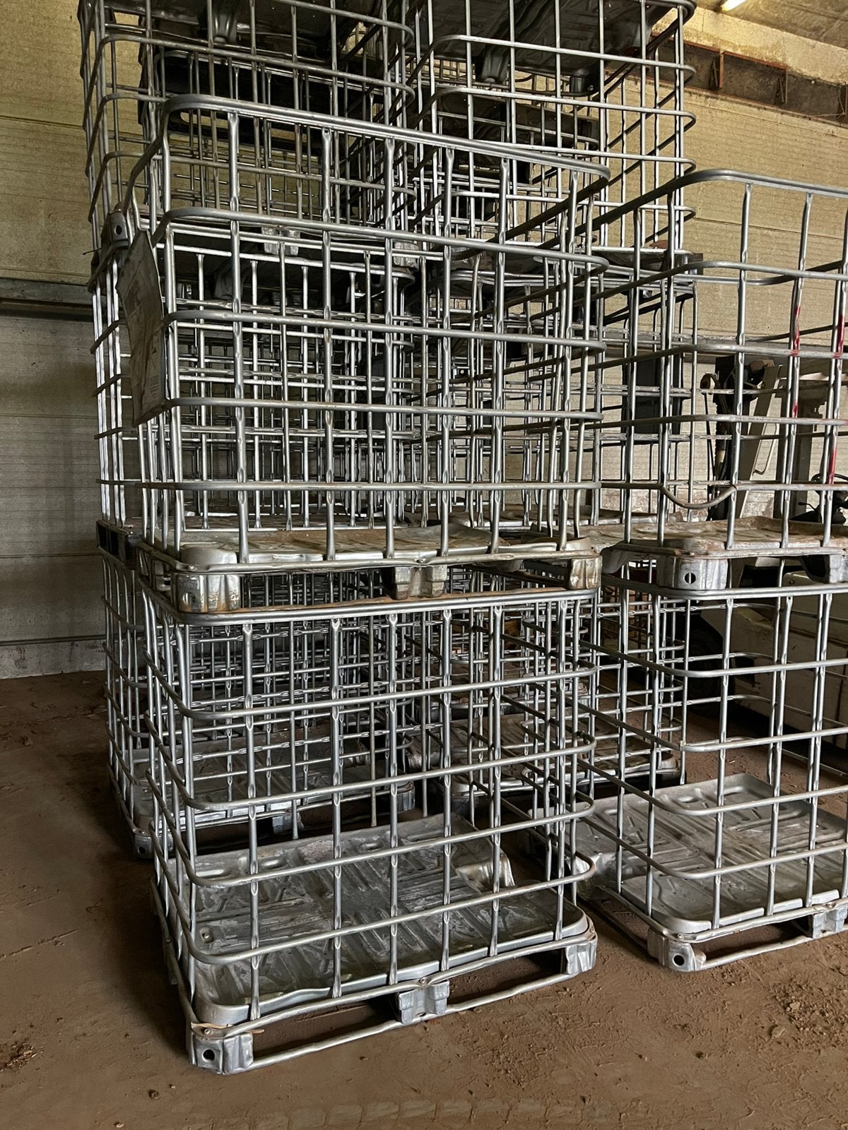 IBC Kratten - Staal/Kunststof Bodem, Ophalen of Verzenden
