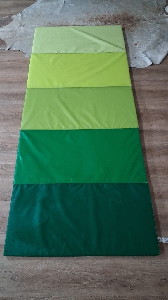 Ikea Plufsig Mat Groen - 78 x 185 cm, Ophalen, Gebruikt
