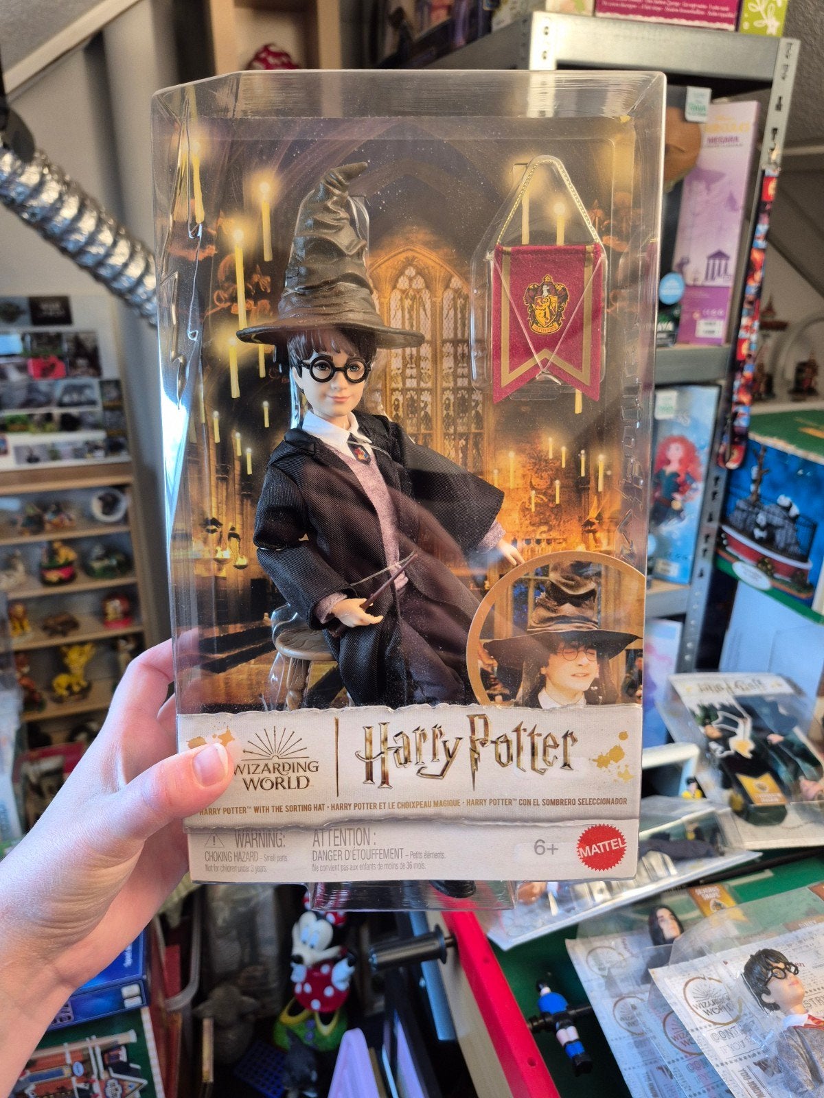 Nieuwe harry potter pop met sorteer hoed sorting hat NRFB, Verzamelen, Ophalen of Verzenden, Nieuw, Actiefiguurtje