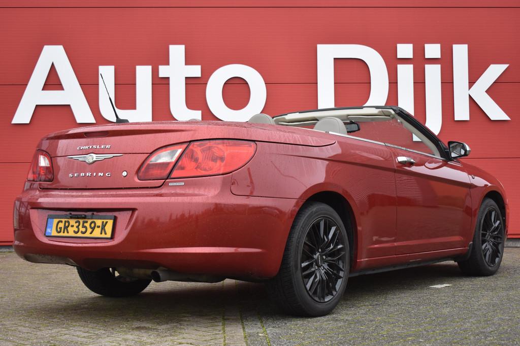 Chrysler Sebring Cabrio 2.7 Limited Business Edition Leder |, Auto's, Gebruikt, Beige, 190 pk, Cabriolet