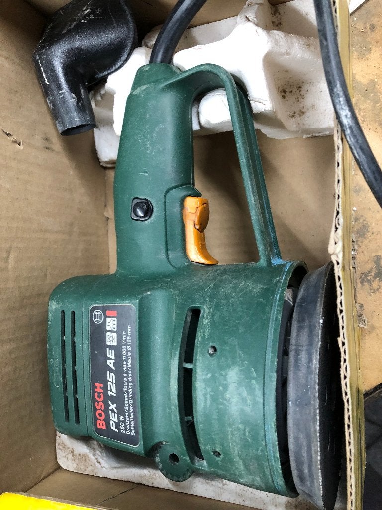 Bosch schuurmachine, Ophalen, Gebruikt, Minder dan 600 watt, Excentrische schuurmachine