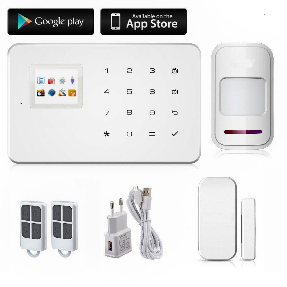 sg-gsm-touch-lcd-wifi, draadloos alarm met gsm, Doe-het-zelf en Verbouw, Alarmsystemen, Beweging, Nieuw, Ophalen of Verzenden