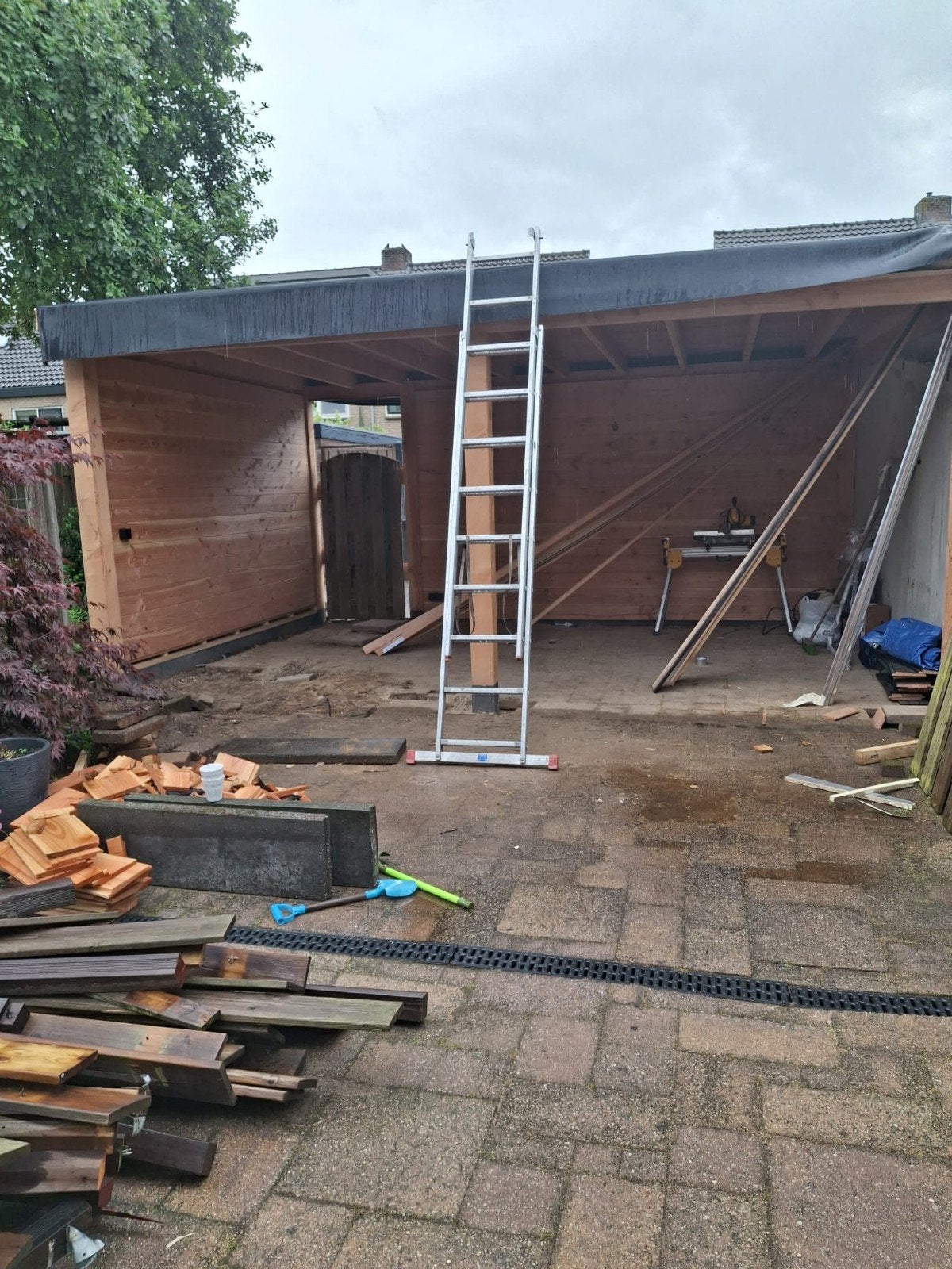 Gratis tegels, Ophalen, Beton, Terrastegels