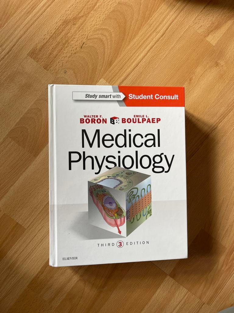 Medical Physiology - Boron & Boulpaep (3e editie), Boeken, Ophalen of Verzenden, Beta, Nieuw, HBO