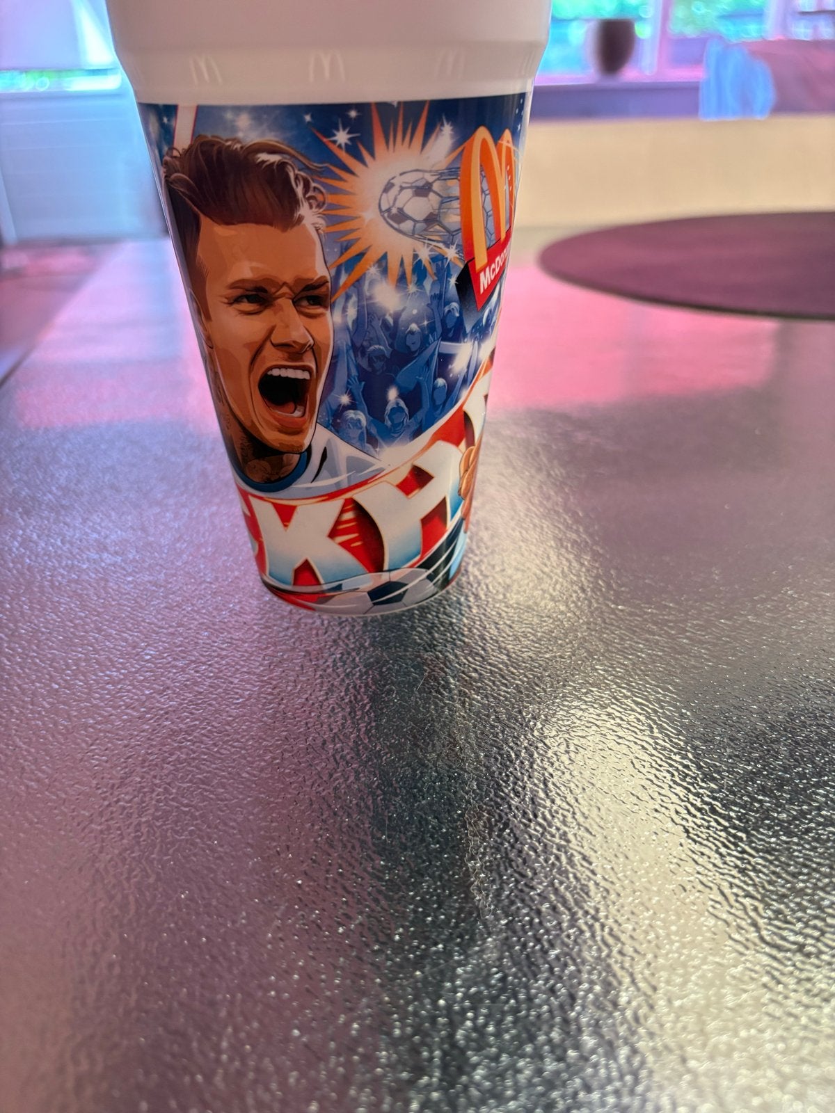 WK Beker McDonalds David Beckham, Verzamelen, Sportartikelen en Voetbal, Ophalen of Verzenden, Nieuw, Overige sporten, Overige typen