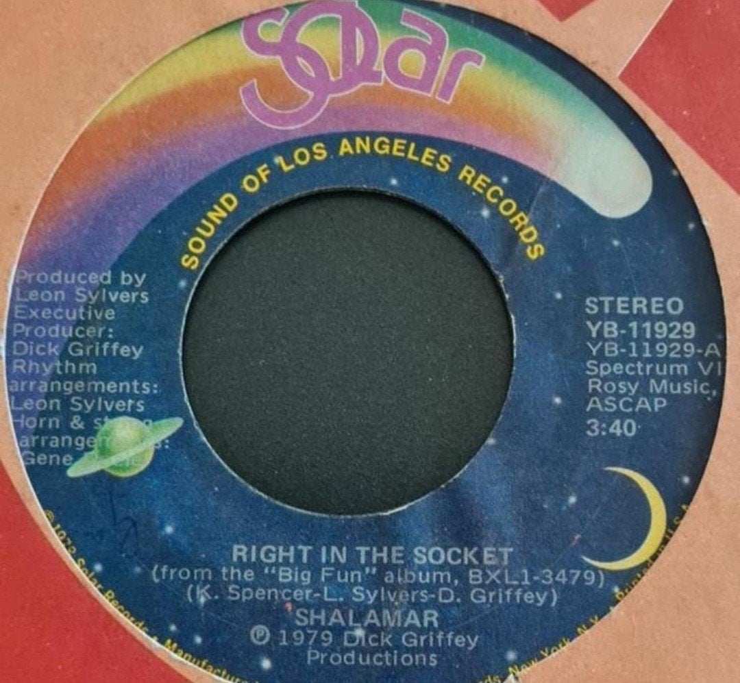 SHALAMAR - RIGHT IN THE SOCKET, Ophalen of Verzenden, Gebruikt