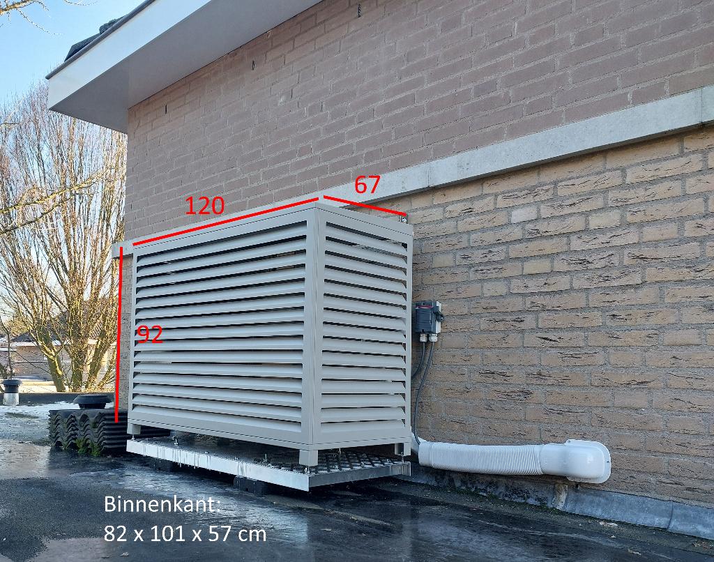 Airco/Warmtepomp Omkasting Euro 275,00, Ophalen, Zo goed als nieuw, Wandairco, 60 tot 100 m³