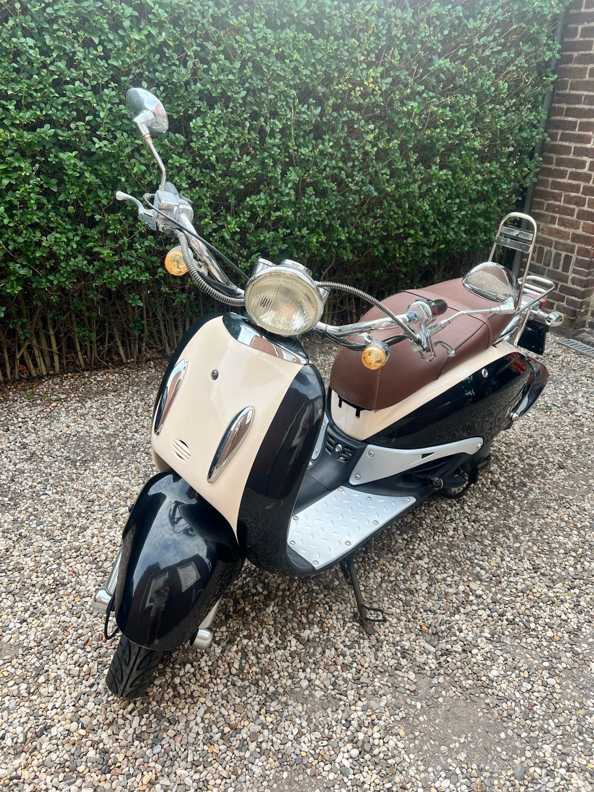 ZNEN Roma retro scooter, in nette staat, Ophalen, Gebruikt, Maximaal 45 km/u, Benzine