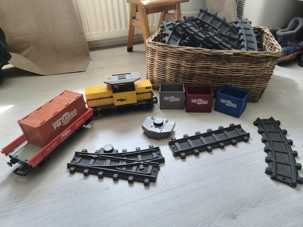 RC Playmobil trein met licht en geluid., Ophalen of Verzenden