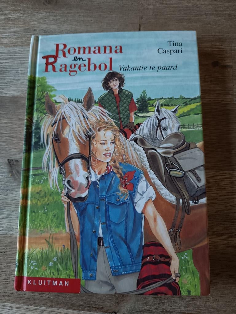 T. Caspari  Romana en ragebol- Vakantie te paard, Ophalen of Verzenden, Zo goed als nieuw, T. Caspari